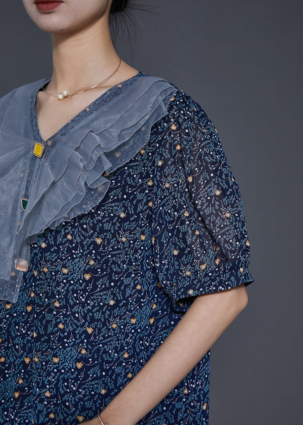 A Vintage Style Dress with Delicate Timeless Details