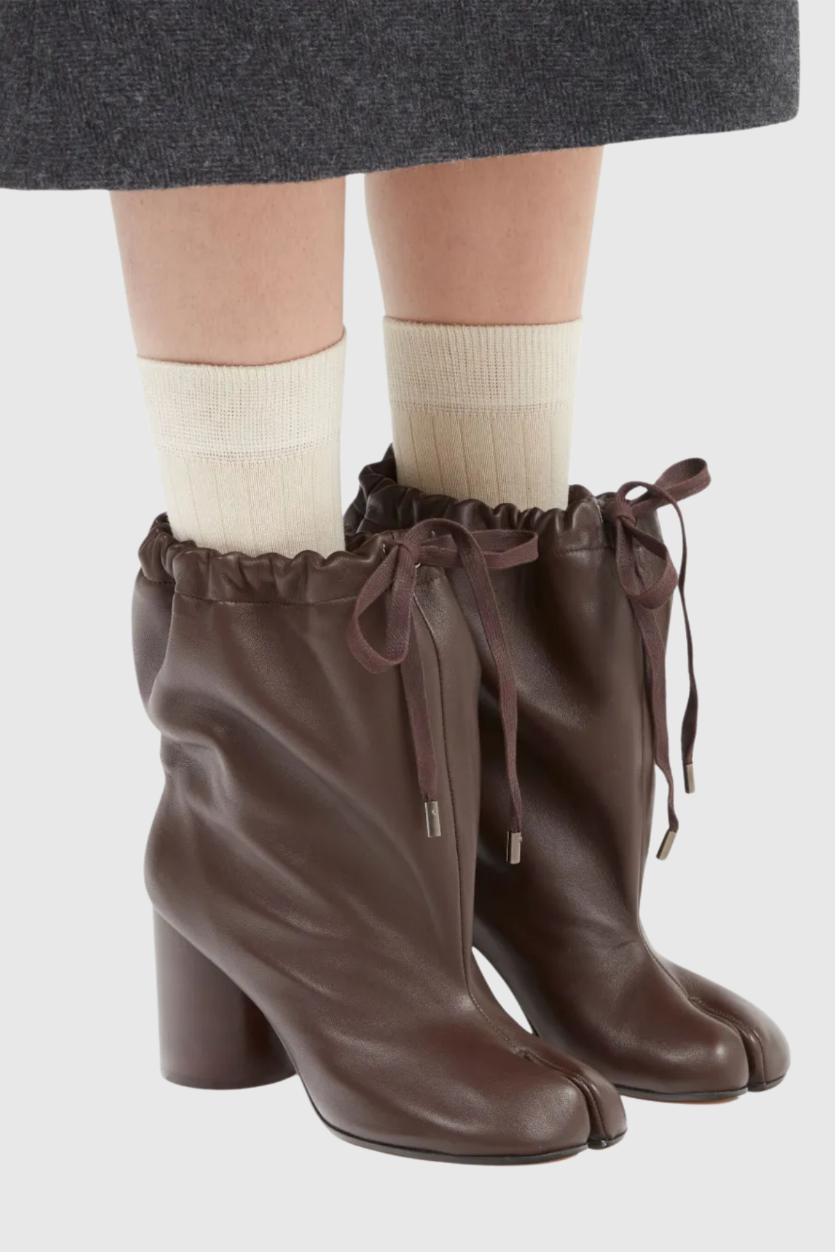 A Vintage Style Boots with Delicate Timeless Details