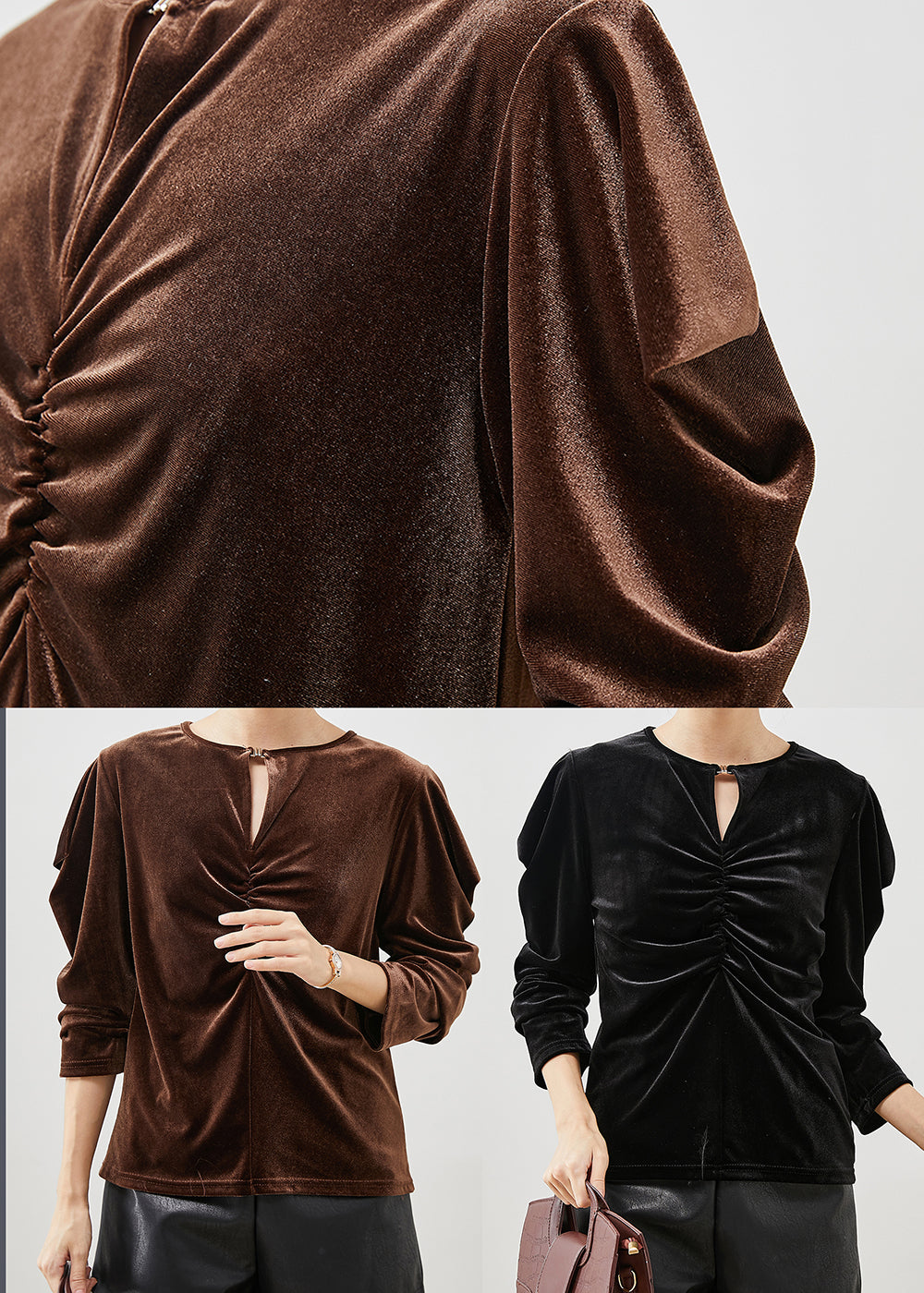 Well Tailored Blouse with a Graceful Silhouette