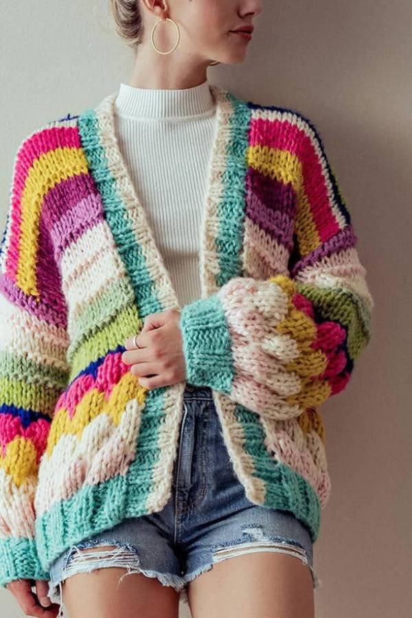 Beautifully Balanced Cardigan with Timeless Character
