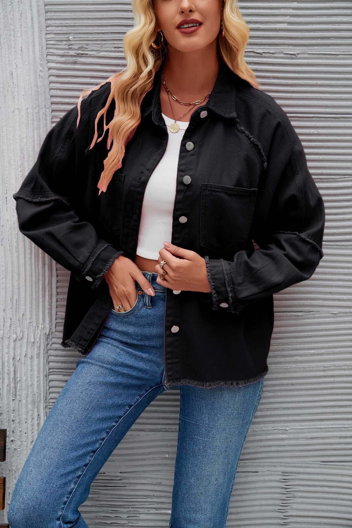 A Vintage Style Jacket with Delicate Timeless Details