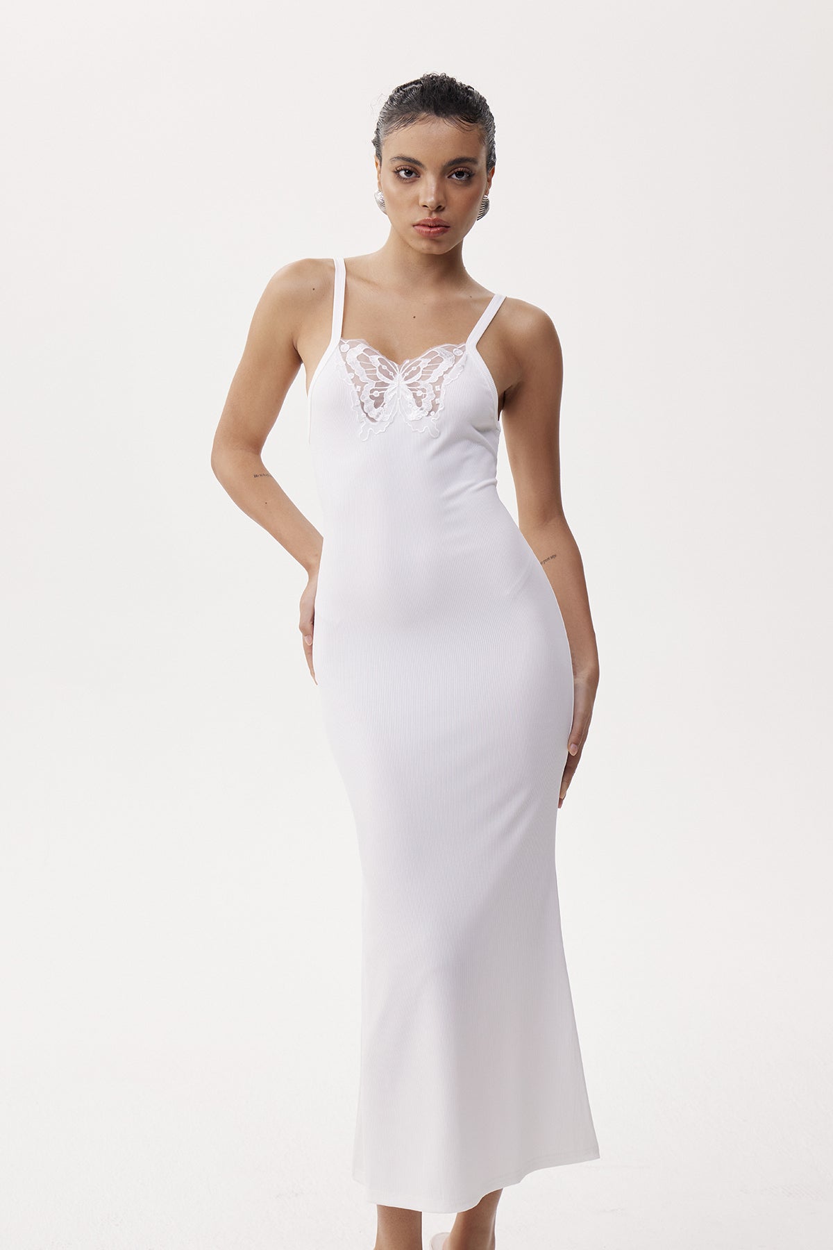 A Vintage Style Dress with Delicate Timeless Details
