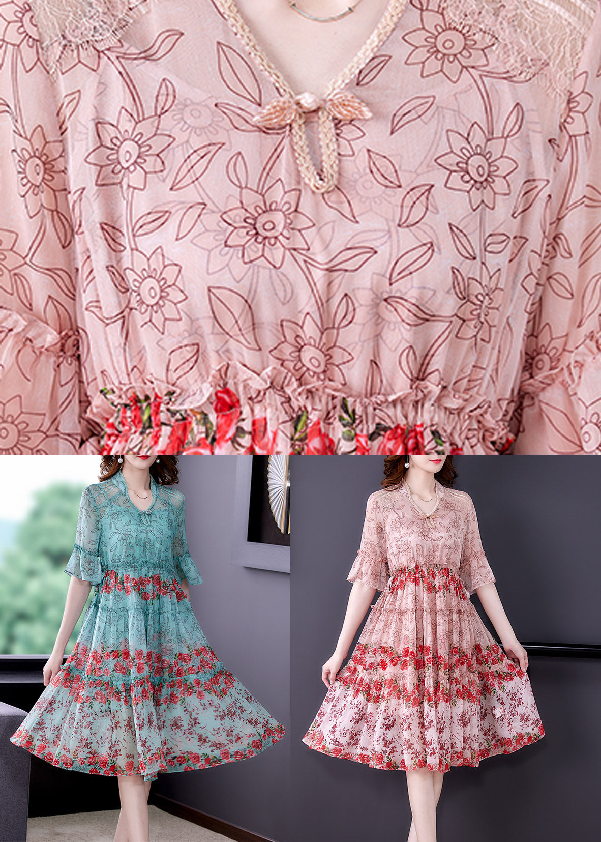 Beautifully Finished Dress in a Timeless Design