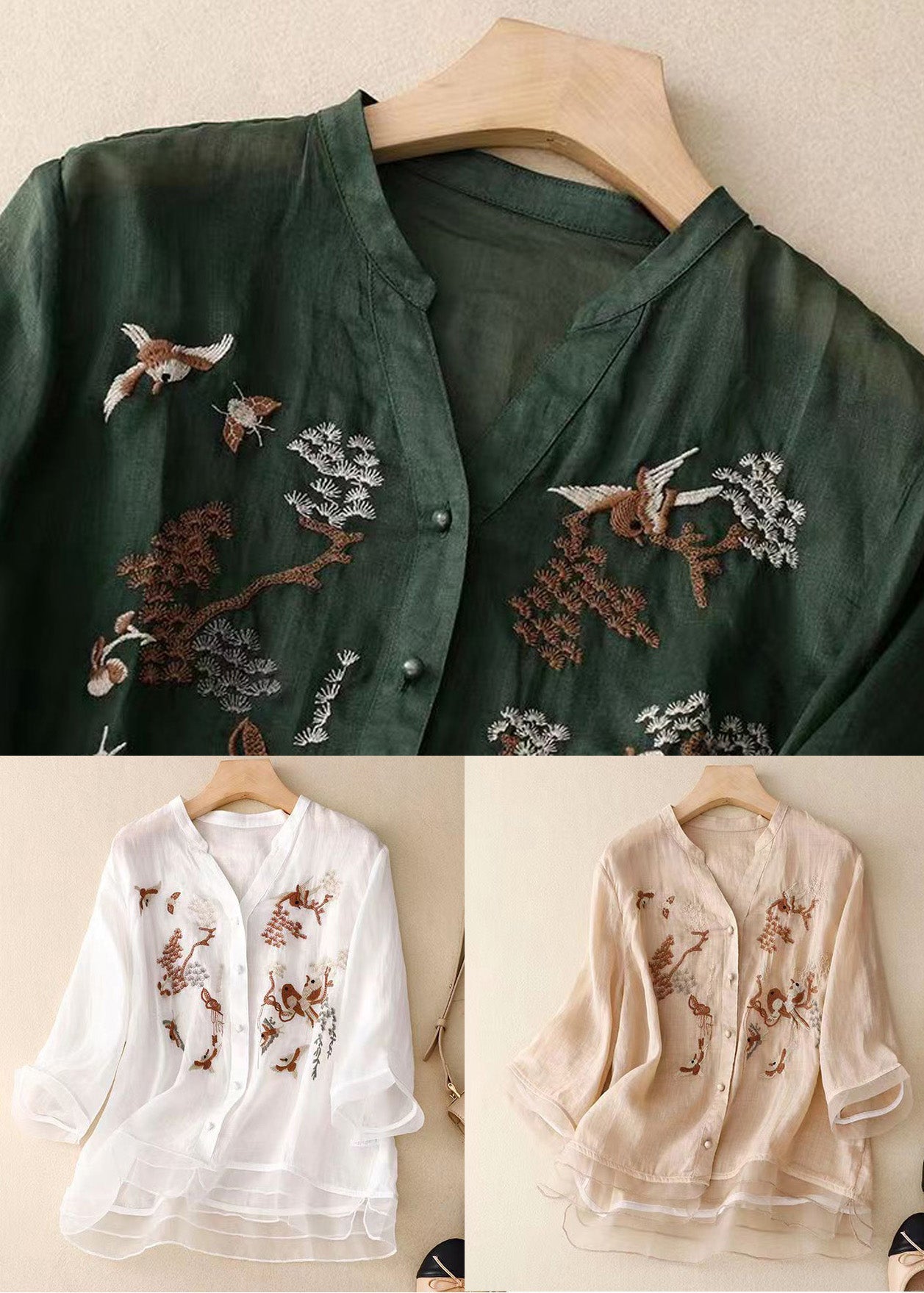 Well Tailored Shirt with a Graceful Silhouette