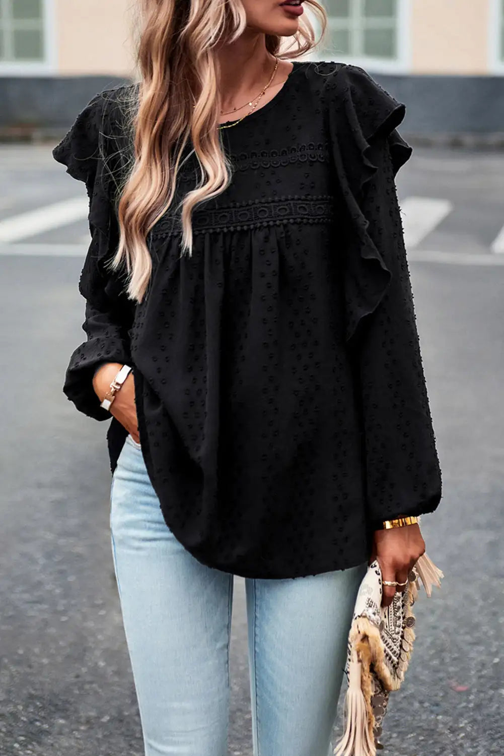 Beautifully Finished Blouse in a Timeless Design