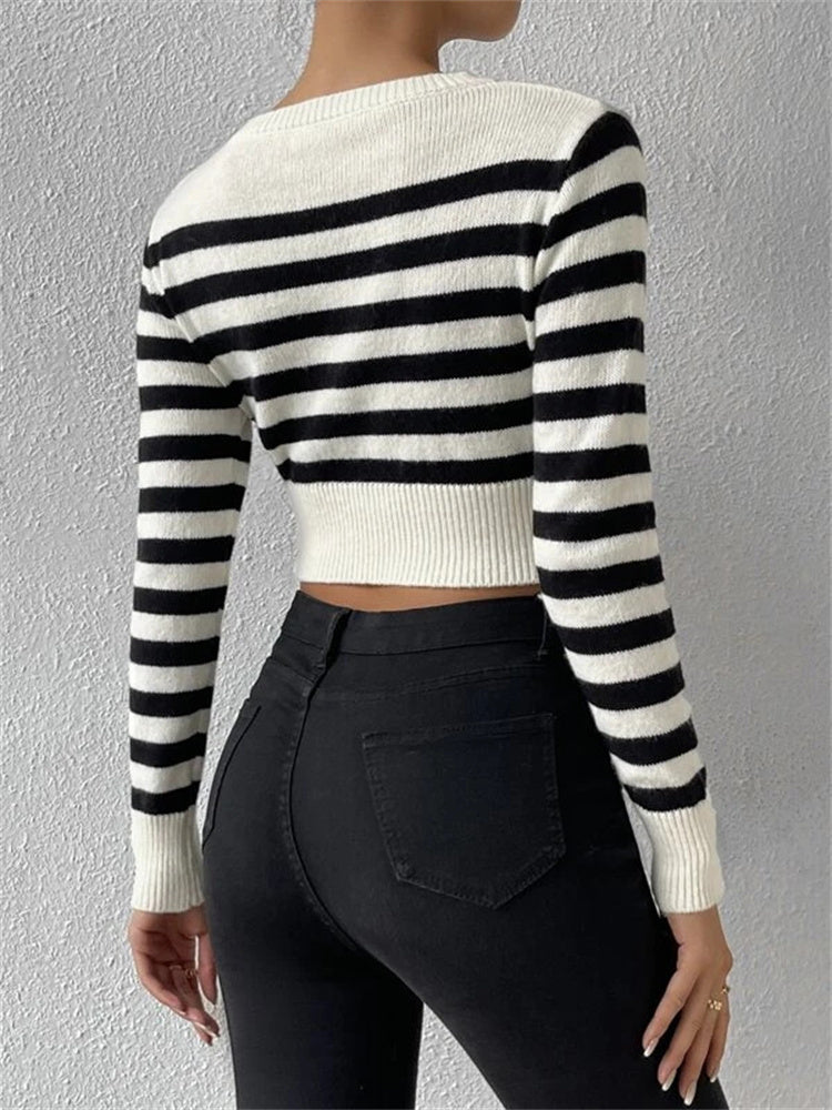 Vintage Inspired Sweater with a Contemporary Edge