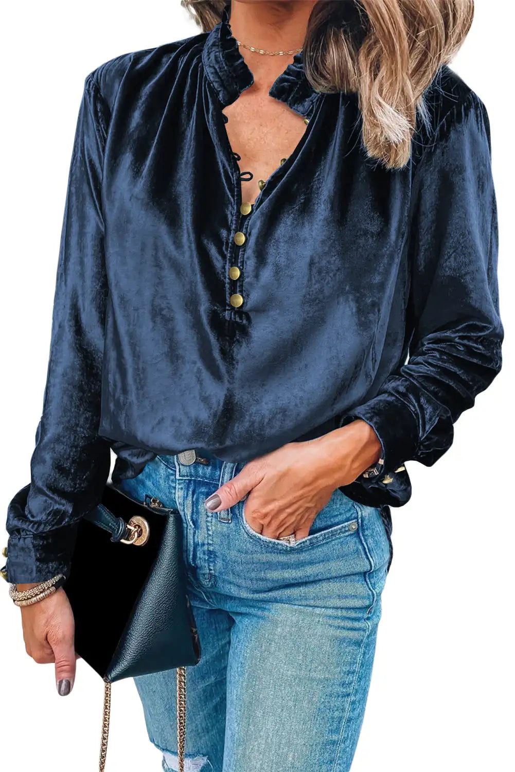 Polished Top with an Effortless Classic Look