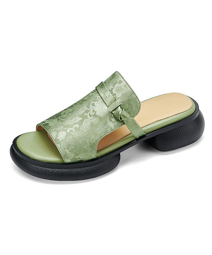 Vintage Inspired Sandals with a Contemporary Edge