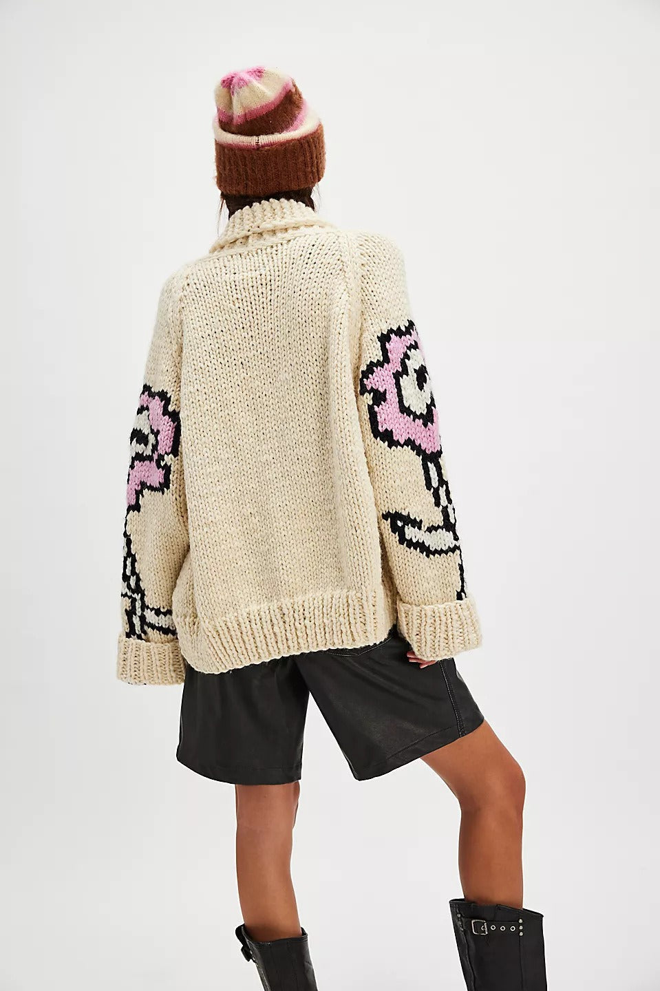 A Vintage Style Cardigan with Delicate Timeless Details