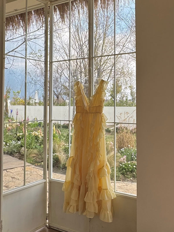 A Vintage Style Dress with Delicate Timeless Details