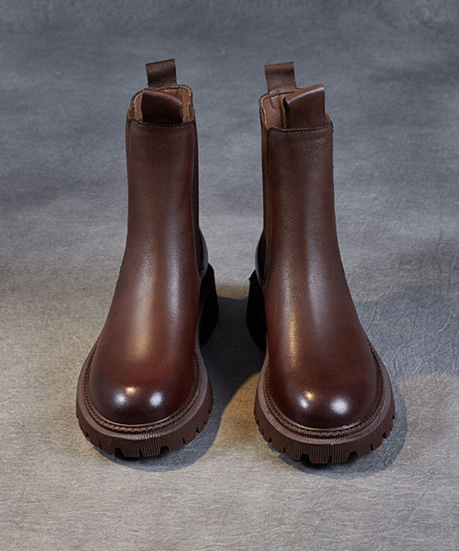 A Vintage Style Boots with Delicate Timeless Details