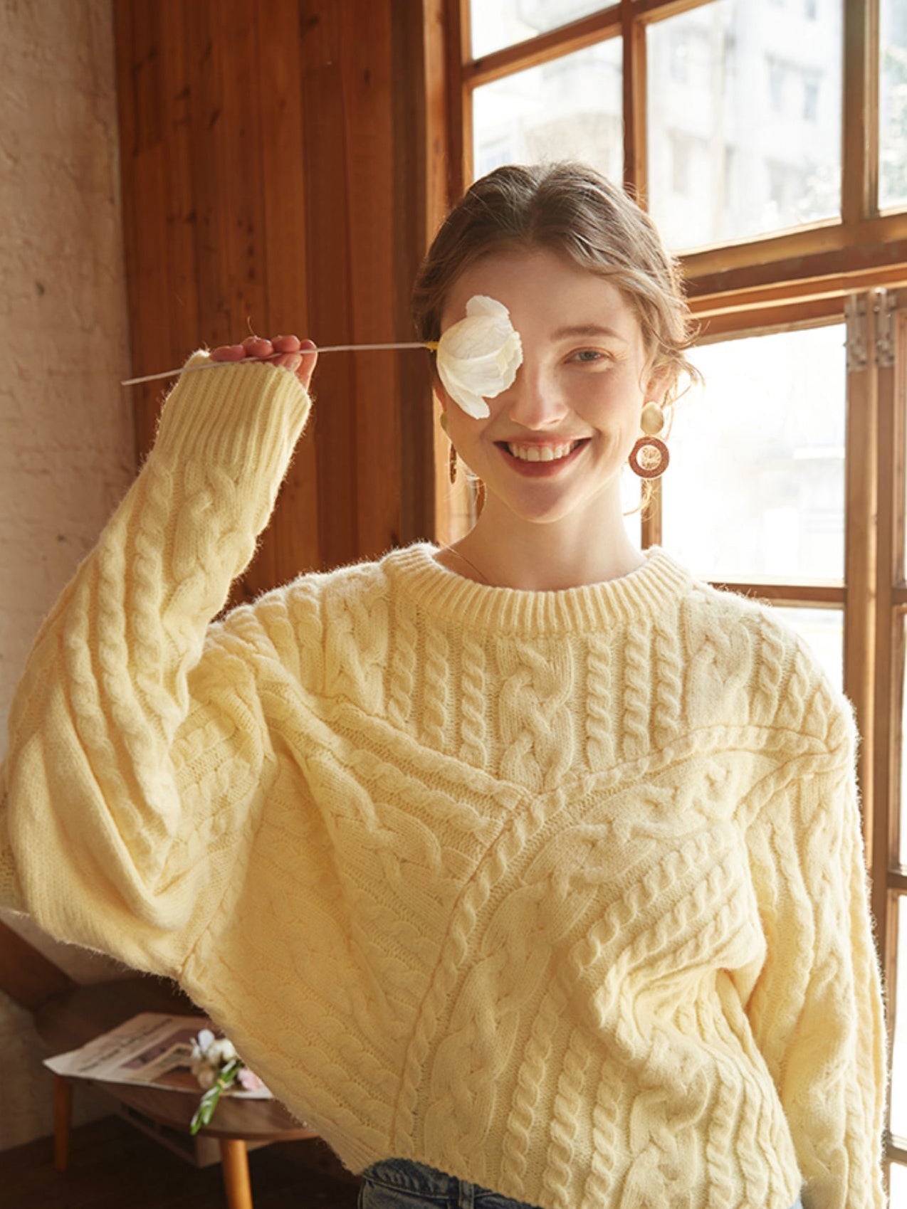 Beautifully Balanced Sweater with Timeless Character