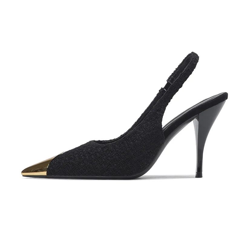 A Vintage Style Sandals with Delicate Timeless Details