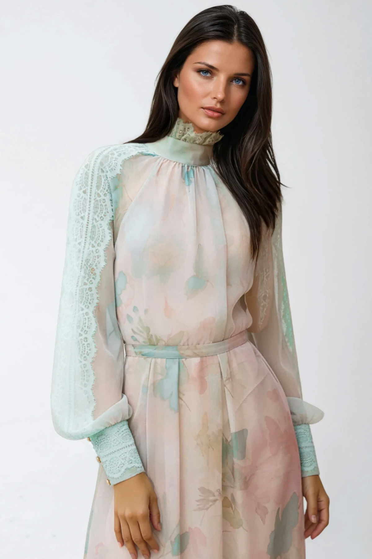 Classic Vintage Dress with a Flattering Fit
