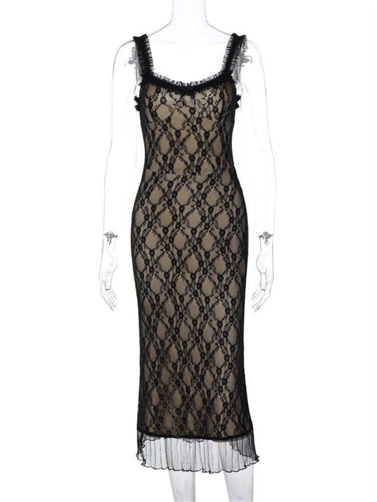 A Vintage Style Dress with Delicate Timeless Details