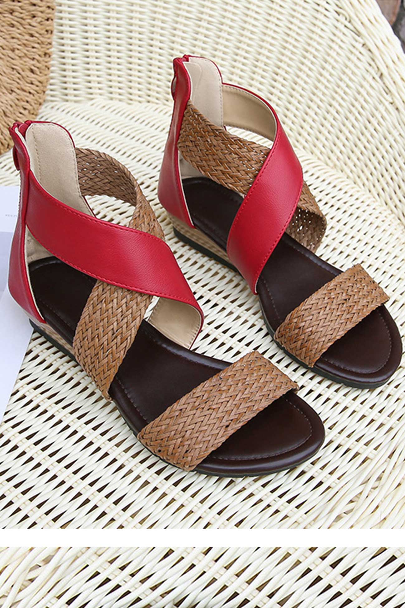 Classic Vintage Sandals with a Flattering Fit