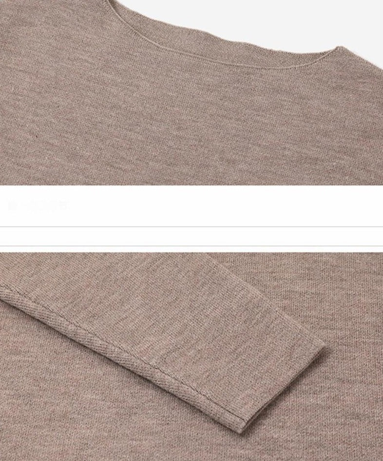 Beautifully Finished Sweater in a Timeless Design