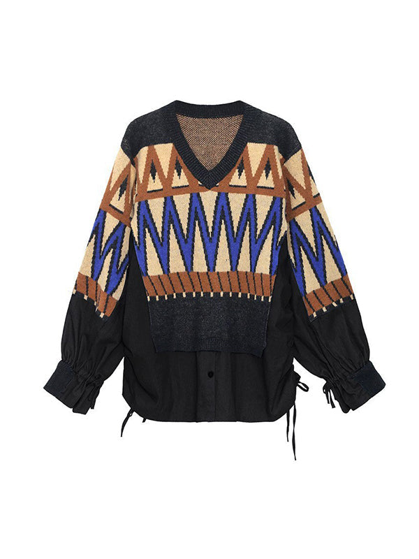 Classic Vintage Sweater with a Flattering Fit