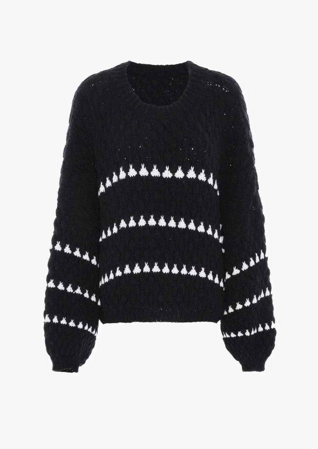 Vintage Inspired Sweater with a Contemporary Edge