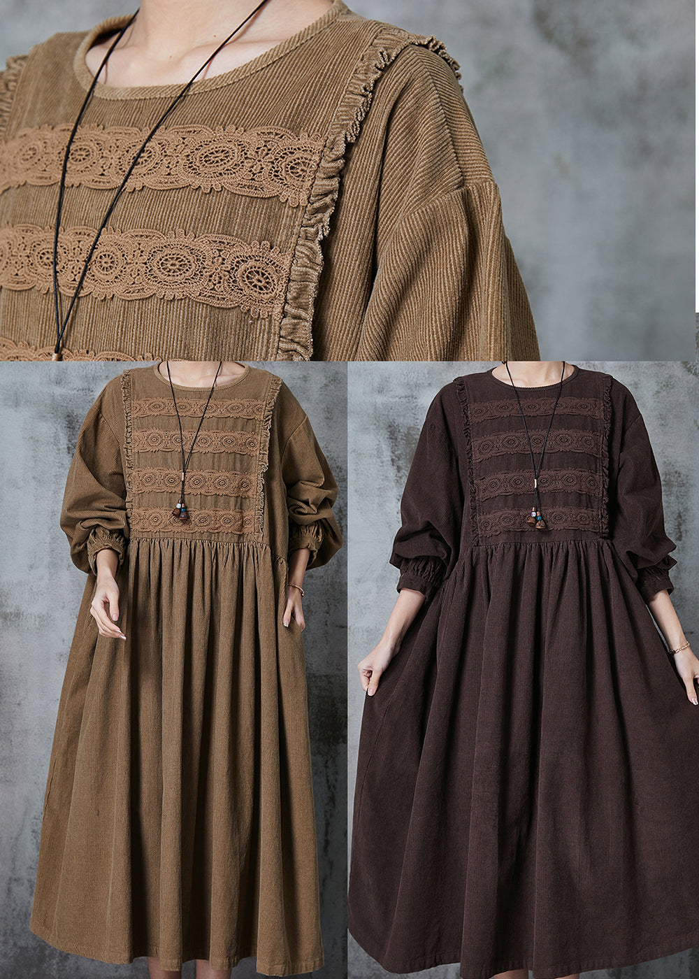 Classic Vintage Dress with a Flattering Fit
