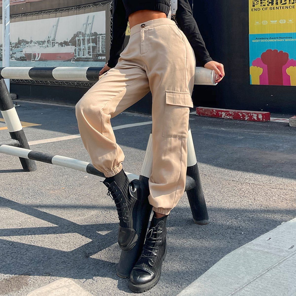 A Vintage Style Pants with Delicate Timeless Details