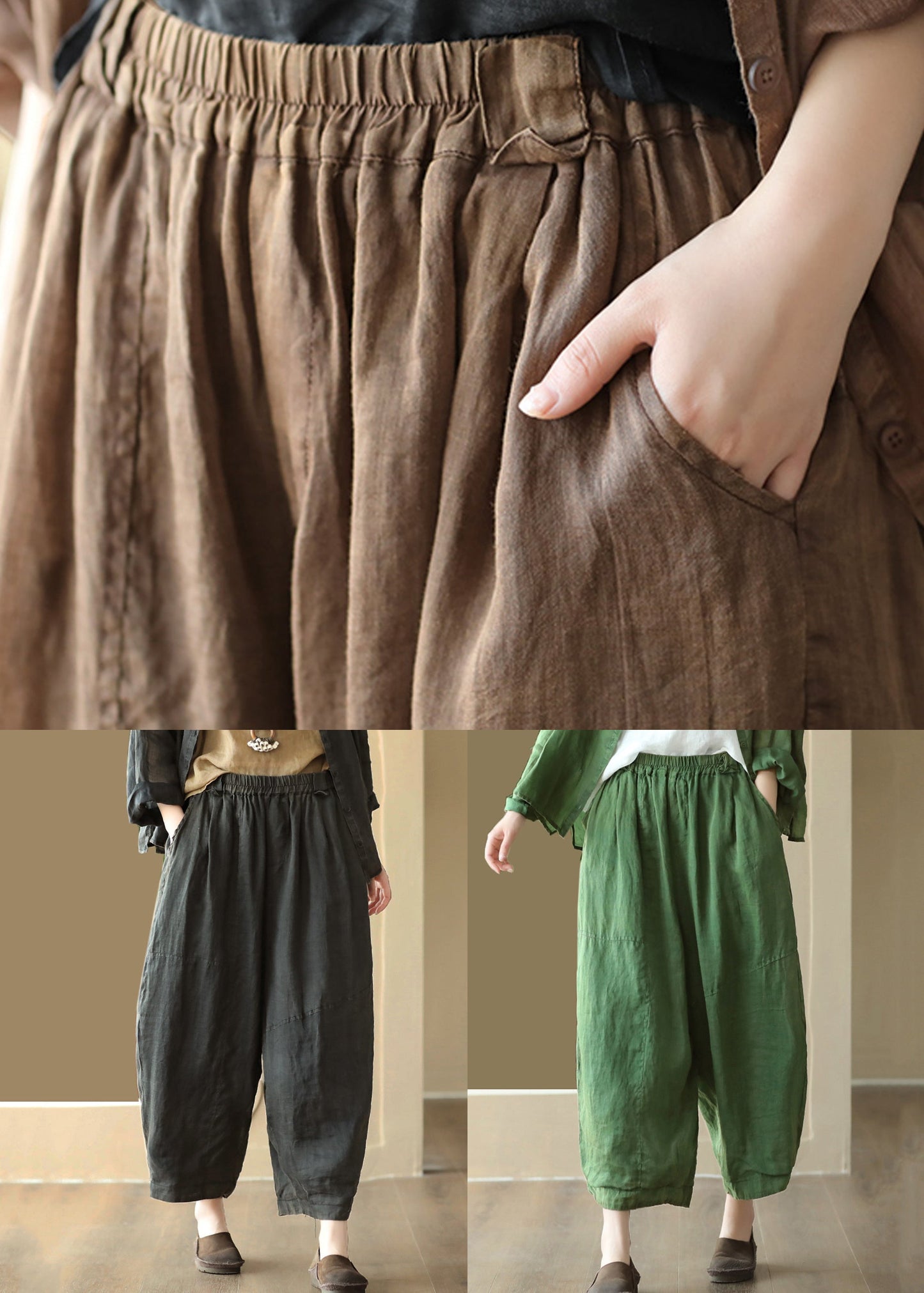 Well Tailored Pants with a Graceful Silhouette
