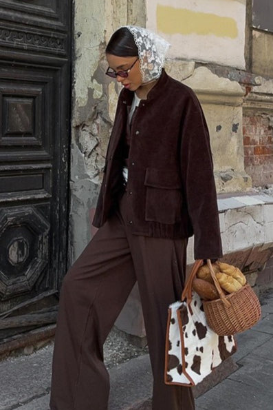 Classic Vintage Jacket with a Flattering Fit