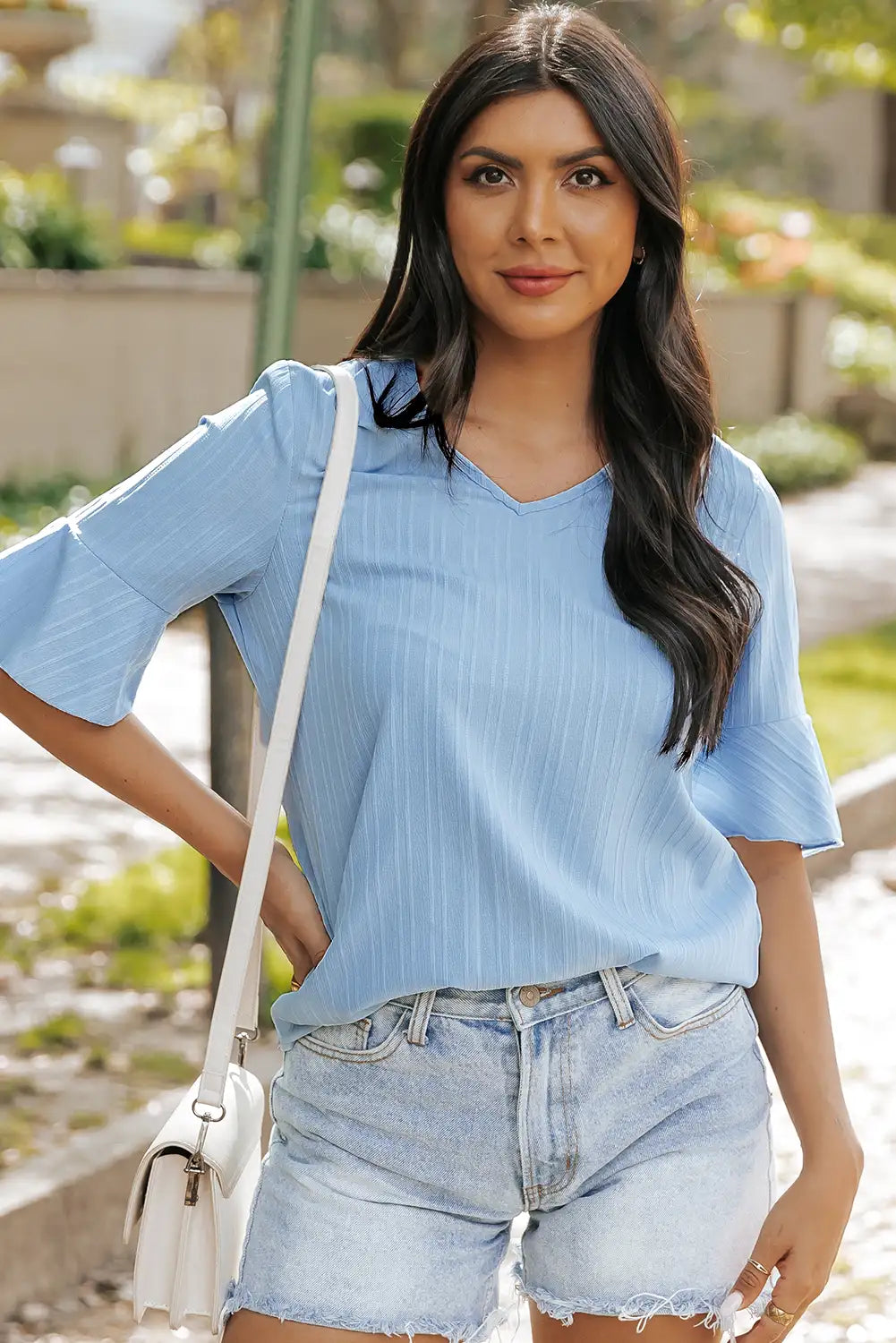 Gracefully Styled Top for Any Occasion