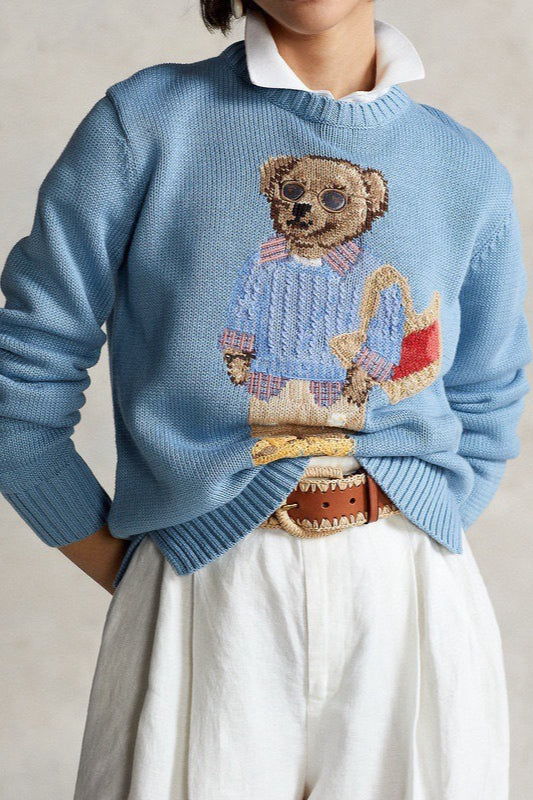 A Vintage Style Sweater with Delicate Timeless Details