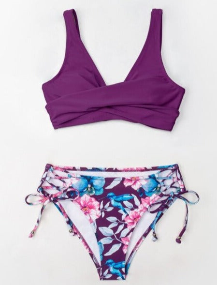 A Vintage Style Bikini with Delicate Timeless Details