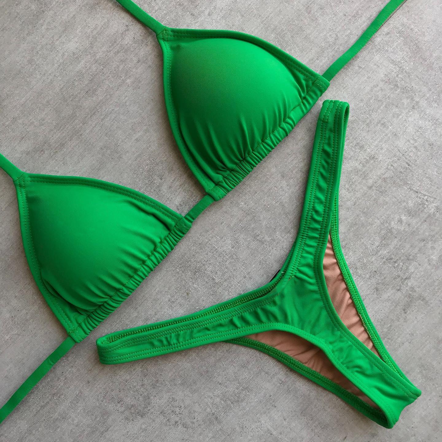 Classic Vintage Bikini with a Flattering Fit