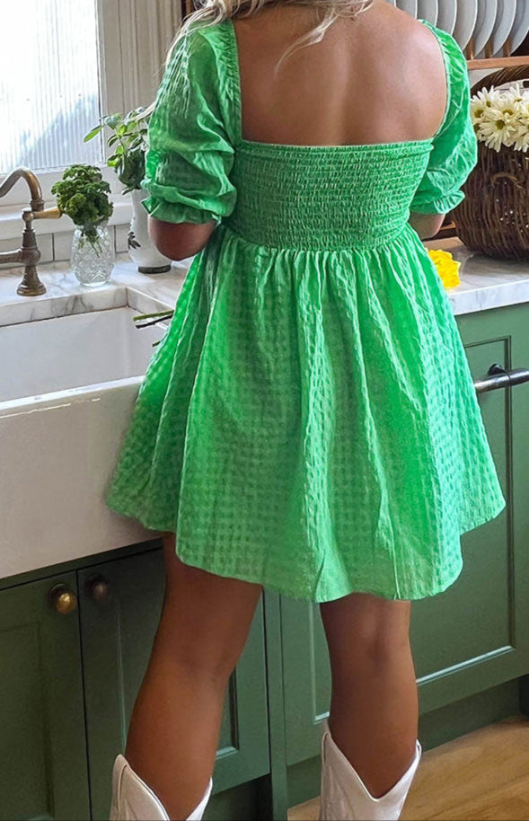 A Vintage Style Dress with Delicate Timeless Details