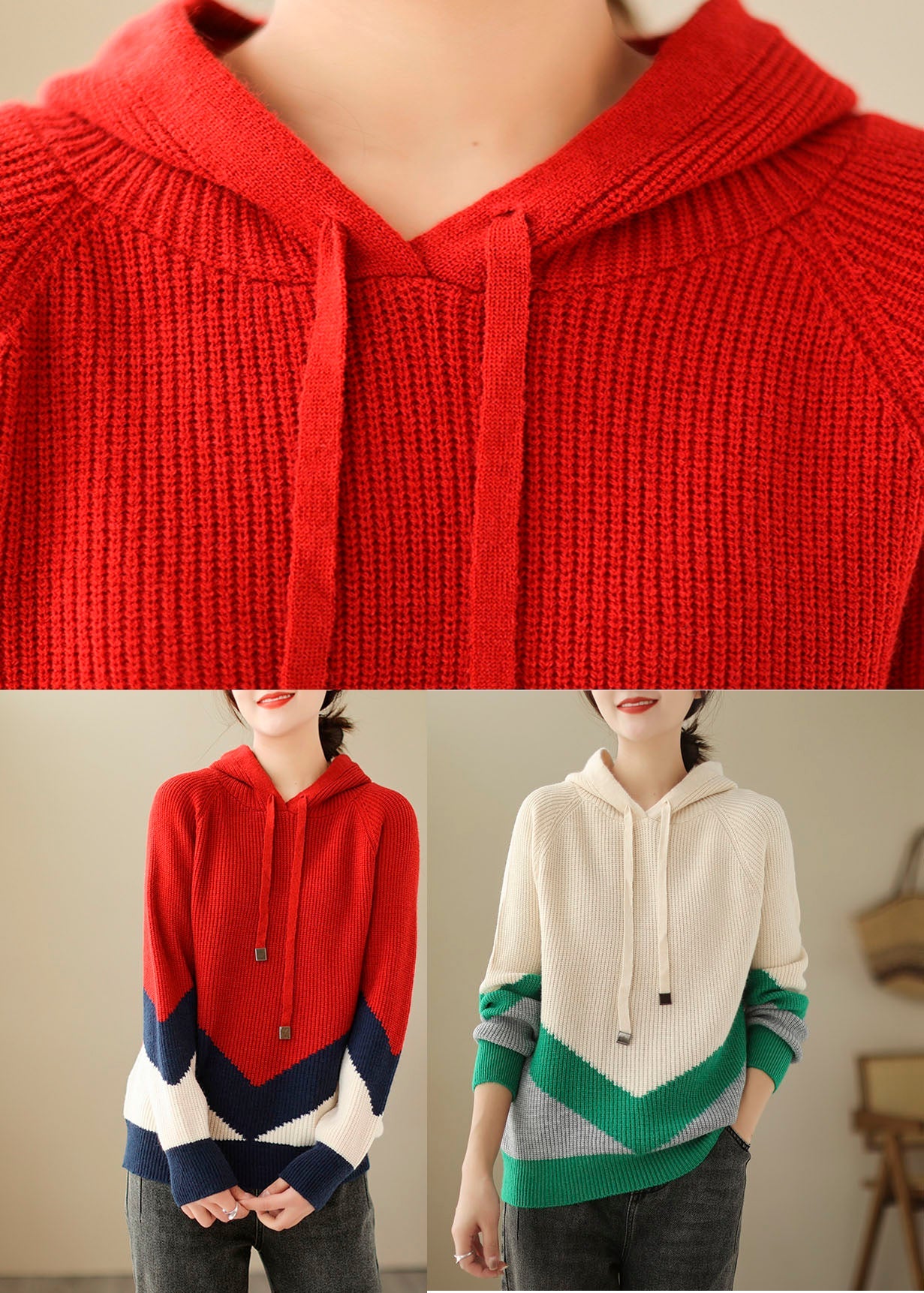 Beautifully Finished Sweater in a Timeless Design