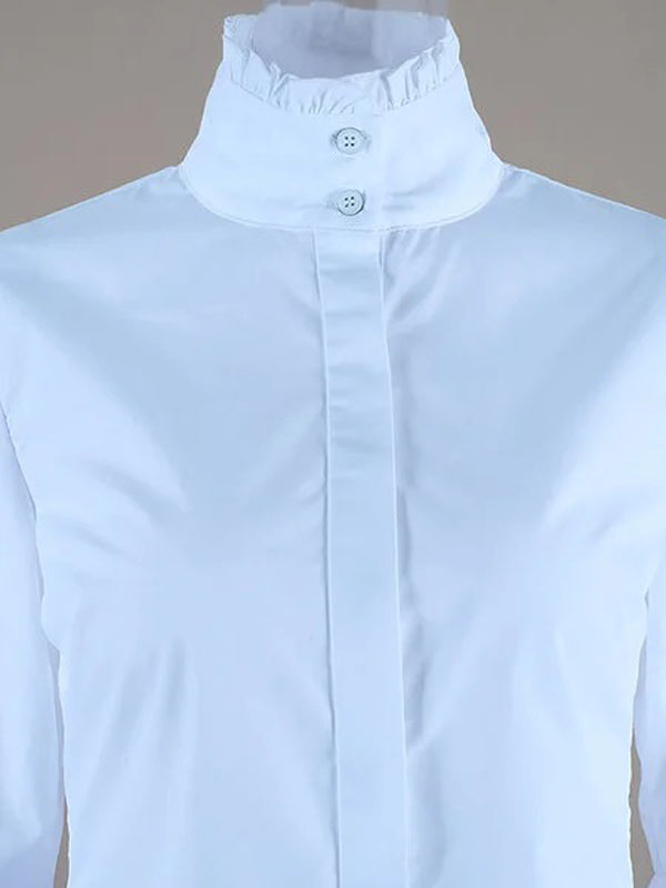 Well Tailored Blouse with a Graceful Silhouette