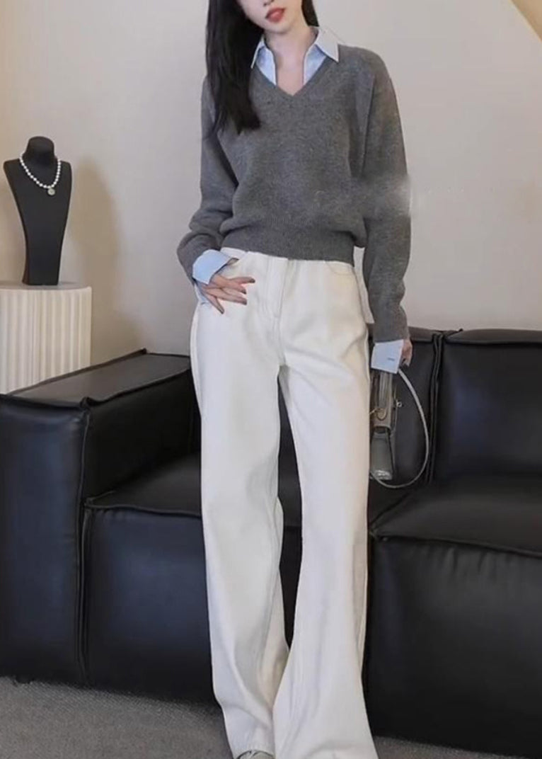 Beautifully Finished Sweater in a Timeless Design