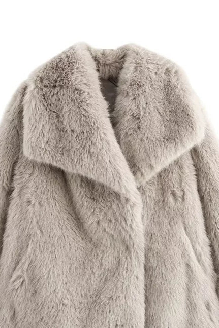 A Vintage Style Coat with Delicate Timeless Details
