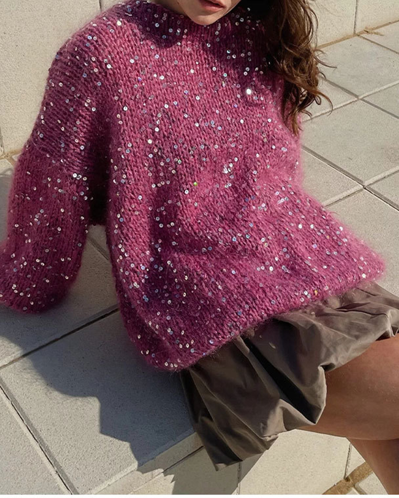 Beautifully Finished Sweater in a Timeless Design