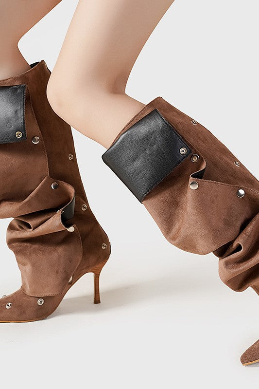 A Vintage Style Boots with Delicate Timeless Details