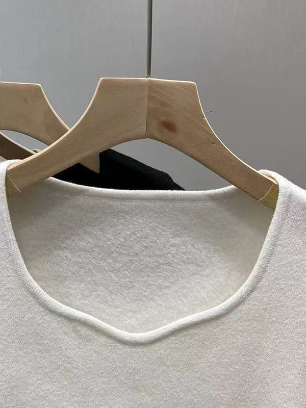 A Vintage Style T-Shirt with Delicate Timeless Details