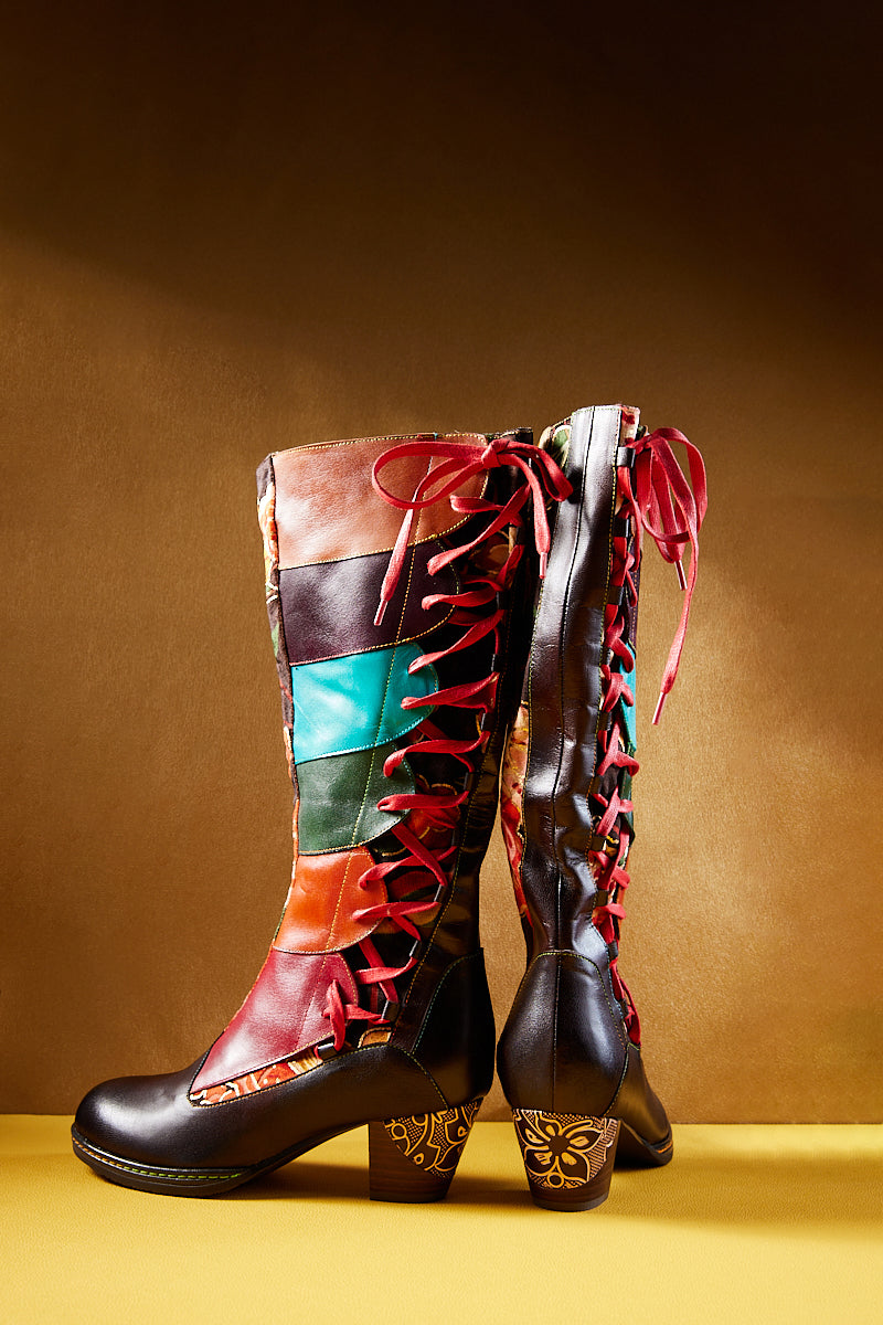 Vintage Inspired Boots with a Contemporary Edge