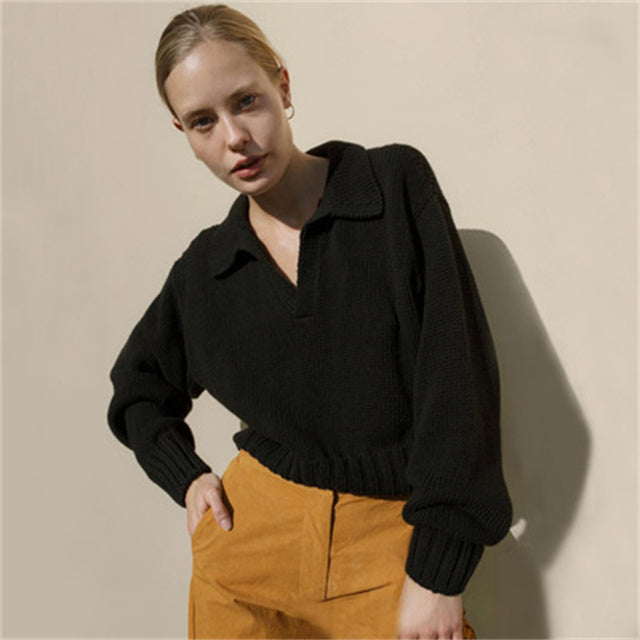 Vintage Inspired Sweater with a Contemporary Edge