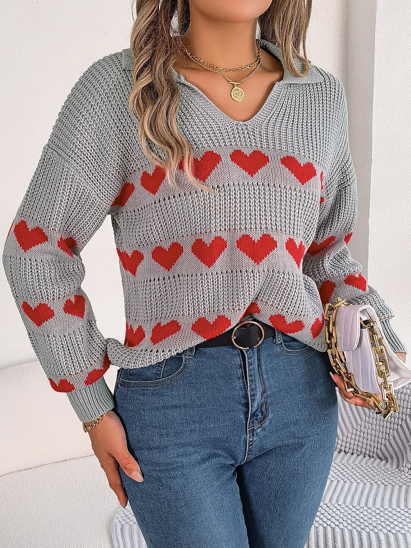 Vintage Inspired Sweater with a Contemporary Edge