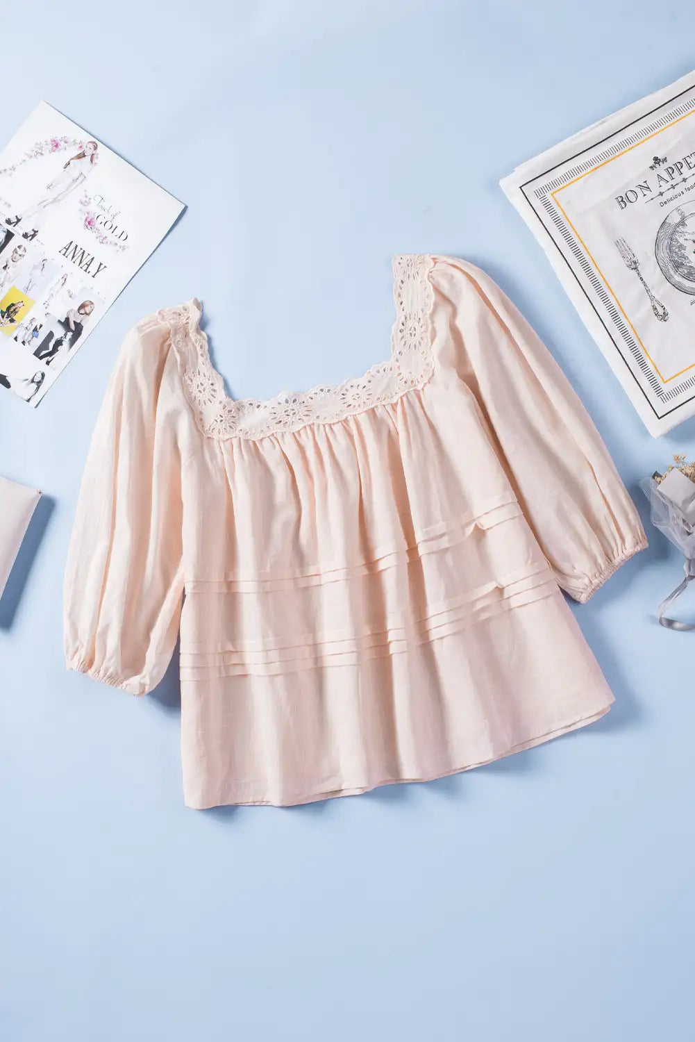 A Vintage Style Blouse with Delicate Timeless Details