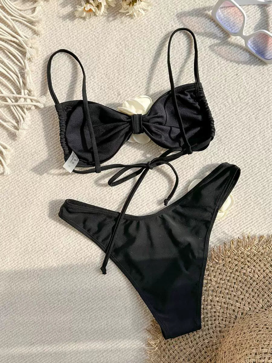 Vintage Inspired Bikini with a Contemporary Edge