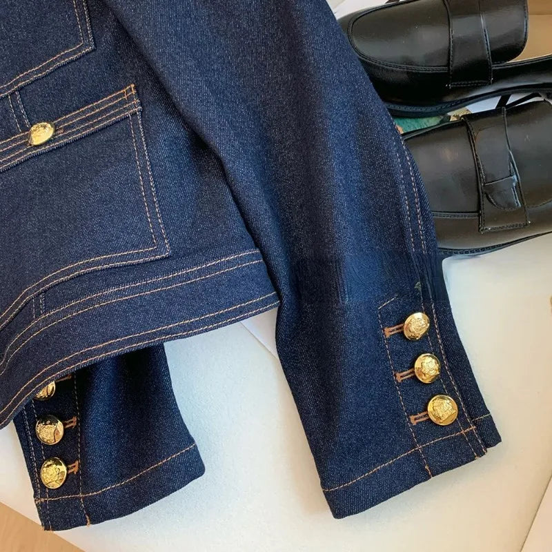 A Vintage Style Jacket with Delicate Timeless Details
