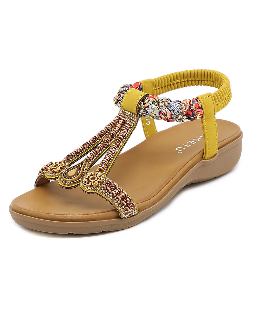 Classic Vintage Sandals with a Flattering Fit