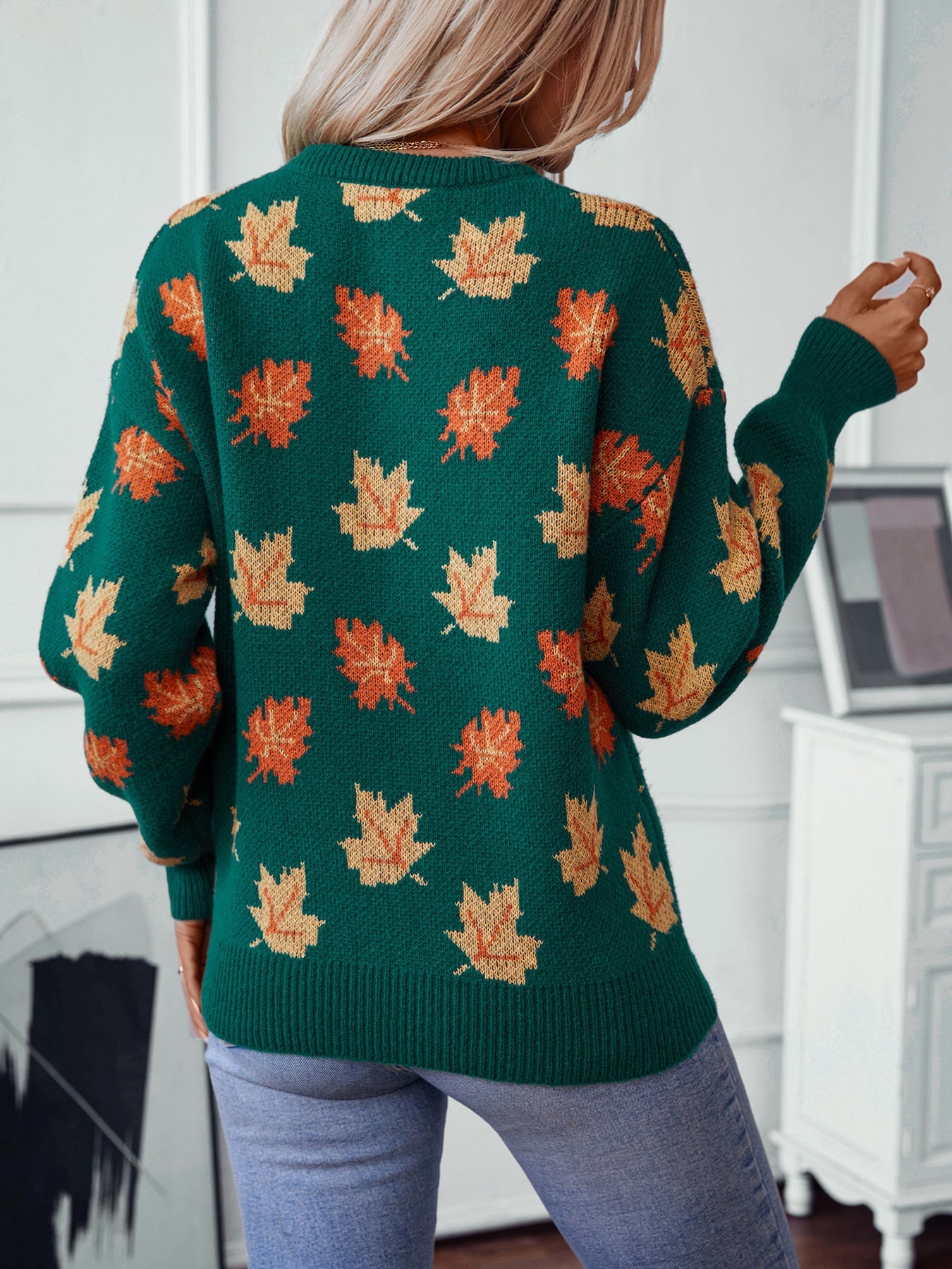 A Vintage Style Sweater with Delicate Timeless Details