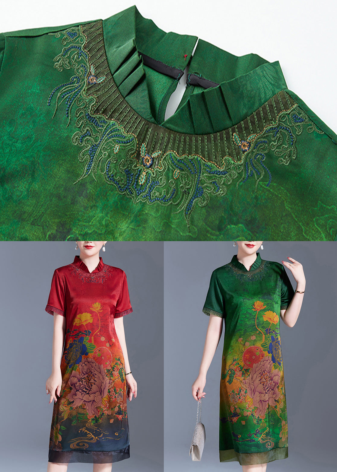 Classic Vintage Dress with a Flattering Fit