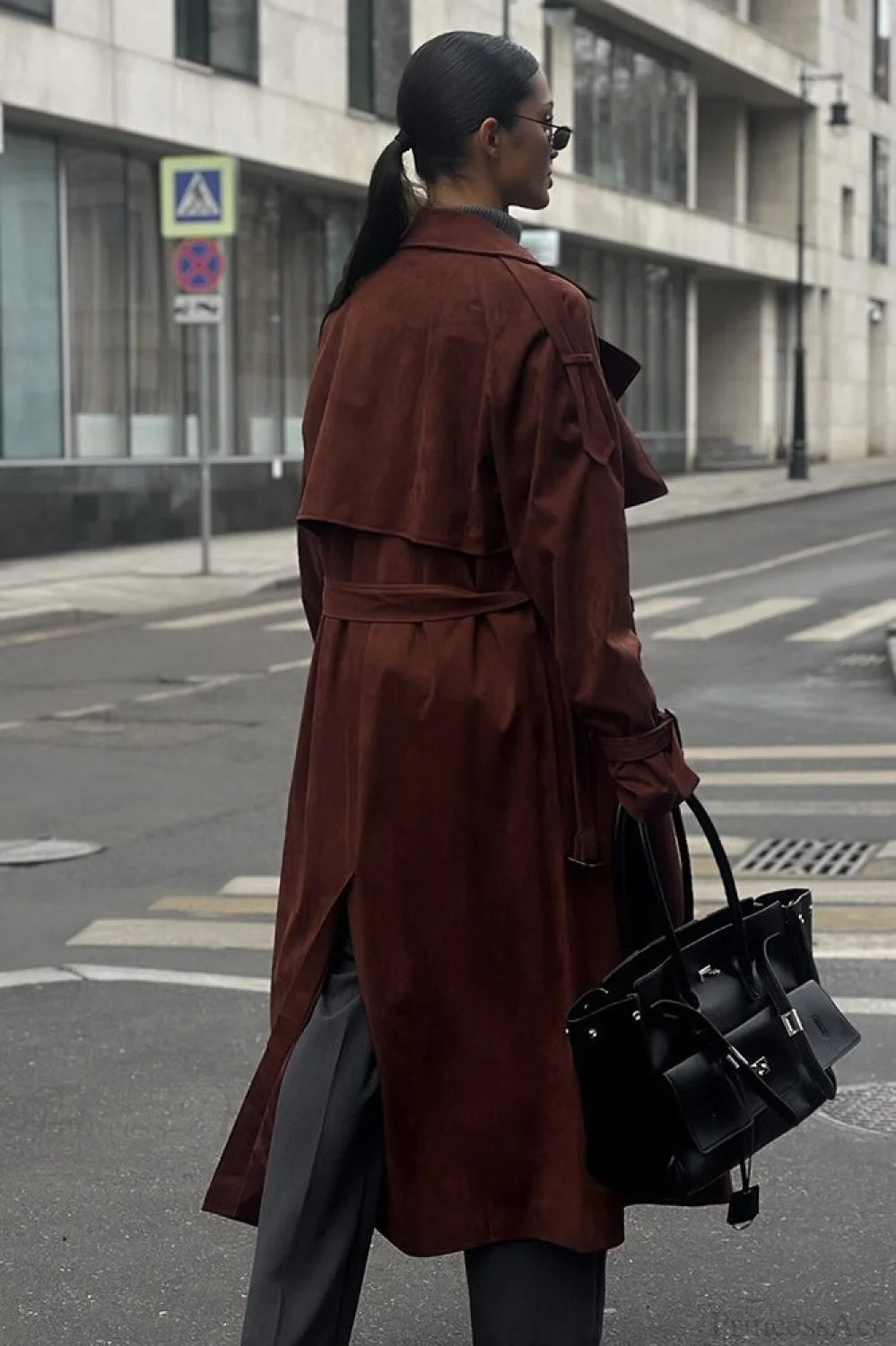 A Vintage Style Coat with Delicate Timeless Details
