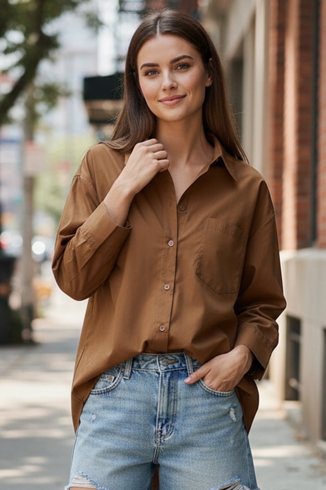 Gracefully Styled Blouse for Any Occasion
